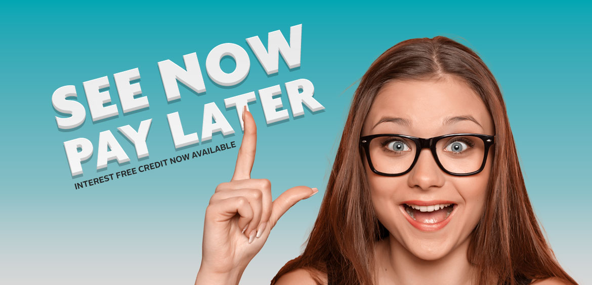 Buy now, Pay later at Jack Brown Eyecare